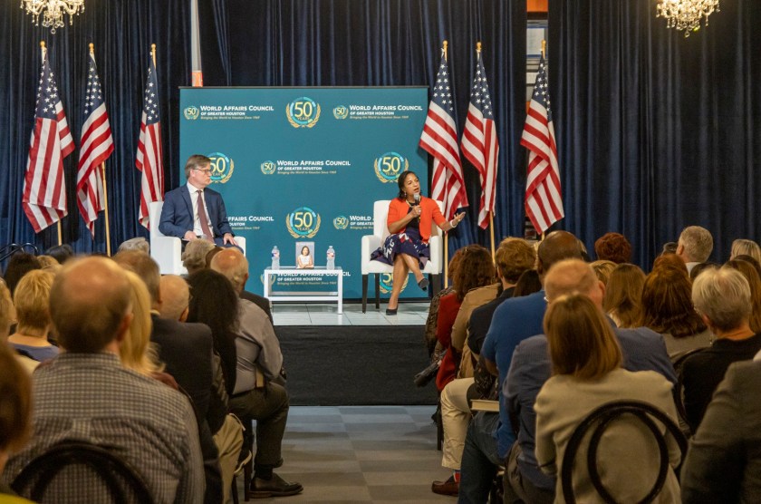 SHSU, LEAP Center, LEAP Ambassadors, Center for Law Engagement And Politics, World Affairs Council Houston, Susan Rice