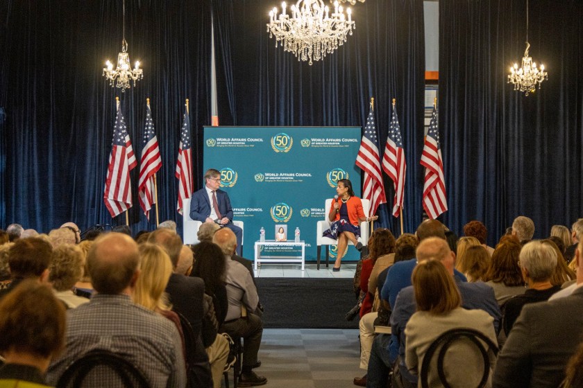 SHSU, LEAP Center, LEAP Ambassadors, Center for Law Engagement And Politics, World Affairs Council Houston, Susan Rice