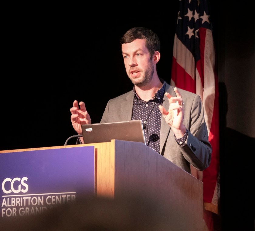 SHSU, LEAP Center, LEAP Ambassadors, Bush School of Public Affairs, Texas A&M, Jim Olson, Lindsey O'Rourke, Austin Carson