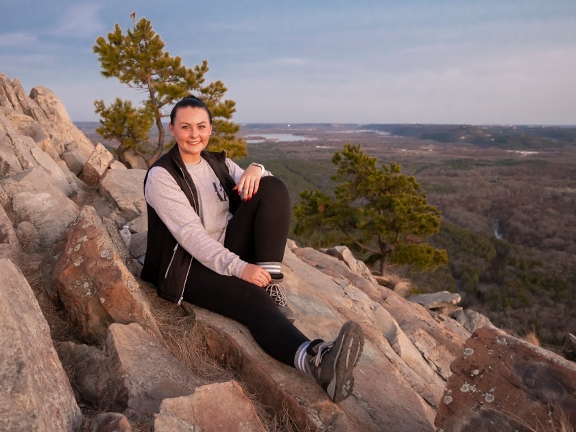SHSU, LEAP Center, LEAP Ambassadors, Center for Law Engagement And Politics, Little Rock AR, Pinnacle Mountain Hike