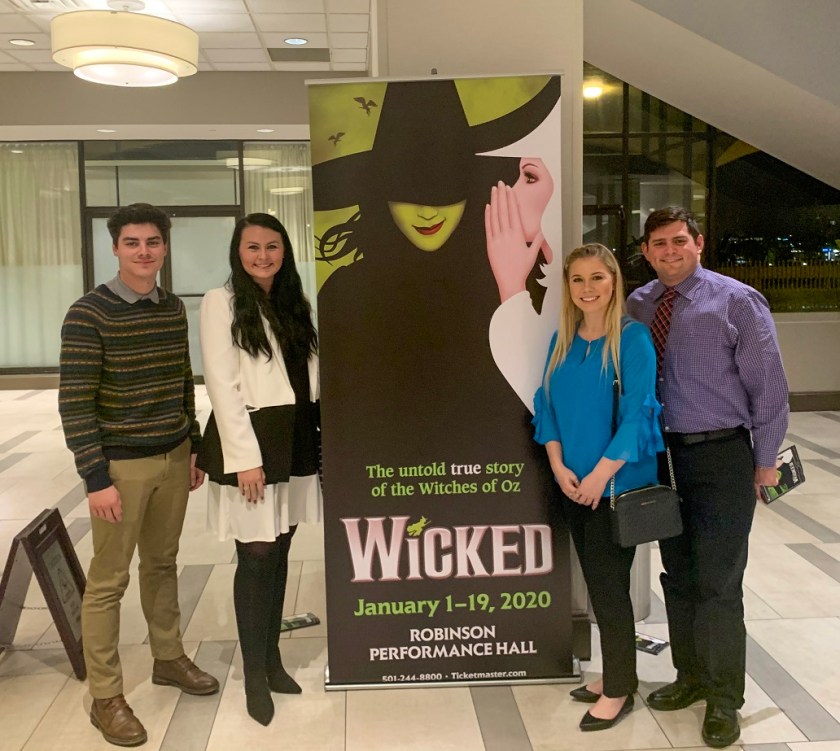 SHSU, LEAP Ambassadors, LEAP Center, Center for Law Engagement And Politics, Little Rock AR, Wicked, Steven Schwartz