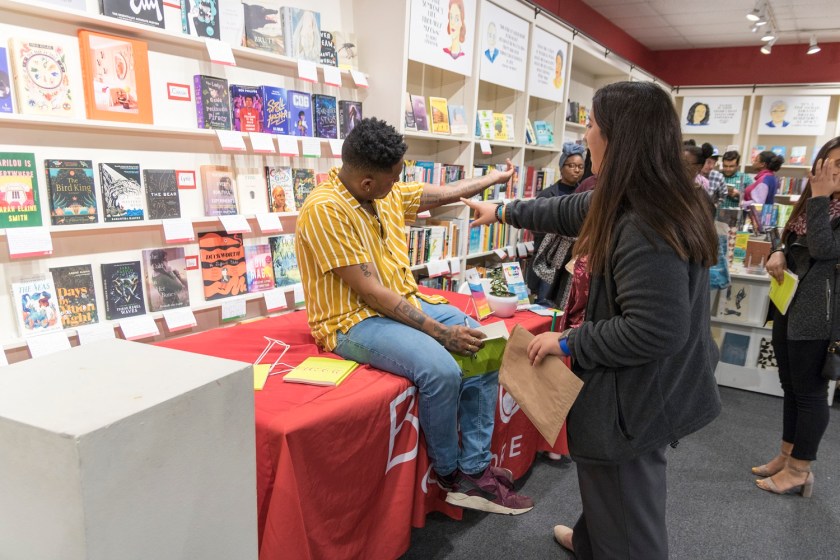SHSU, LEAP Center, LEAP Ambassadors, Center for Law Engagement And Politics, Brazos Bookstore, Danez Smith, Tarfia Faizullah