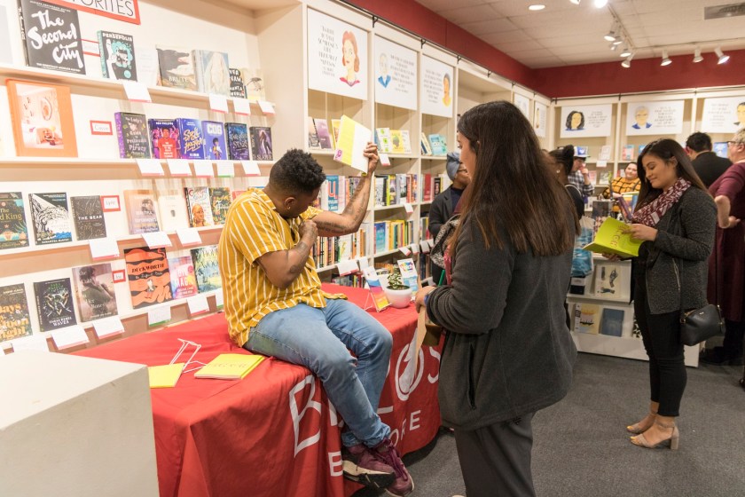 SHSU, LEAP Center, LEAP Ambassadors, Center for Law Engagement And Politics, Brazos Bookstore, Danez Smith, Tarfia Faizullah