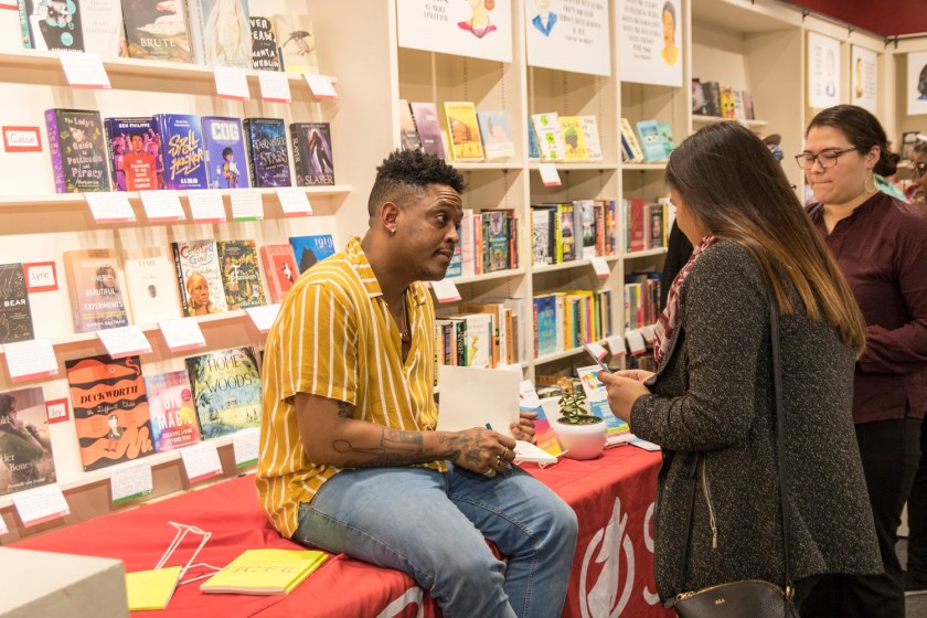 SHSU, LEAP Center, LEAP Ambassadors, Center for Law Engagement And Politics, Brazos Bookstore, Danez Smith, Tarfia Faizullah