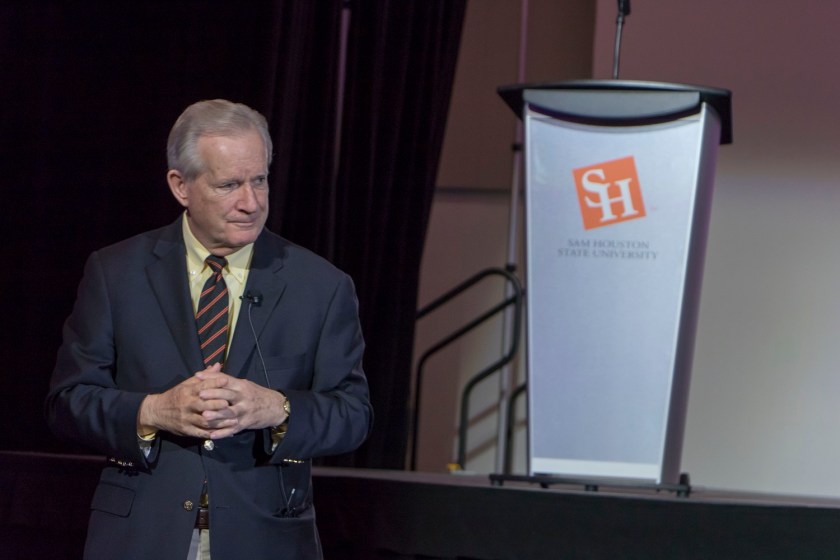 SHSU, LEAP Center, Center for Law Engagement And Politics, Peter Roussel, Kat Talk