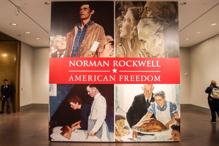 SHSU, LEAP Center, LEAP Ambassadors, Center for Law Engagement And Politics, Houston Texas, Museum of Fine Arts, Norman Rockwell, Four Freedoms