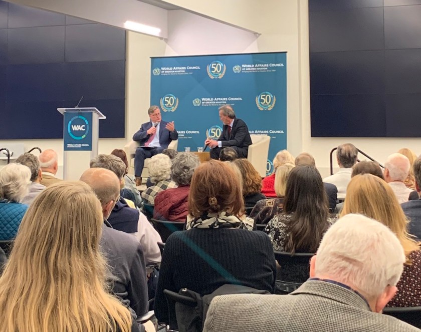 SHSU, LEAP Center, LEAP Ambassadors, Center for Law Engagement And Politics, World Affairs Council--Houston, Ambassador Antonio Garza