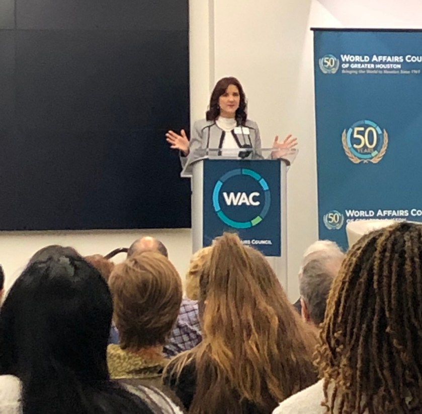 SHSU, LEAP Center, LEAP Ambassadors, Center for Law Engagement And Politics, World Affairs Council--Houston, Ambassador Antonio Garza