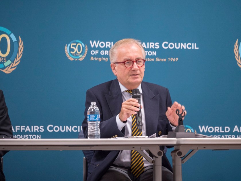 SHSU, LEAP Center, LEAP Ambassadors, Center for Law Engagement And Politics, World Affairs Council Houston, WAC Houston, Auschwitz, Antisemitism, Consul General Alexis Andres, Consul General Thomas Meister