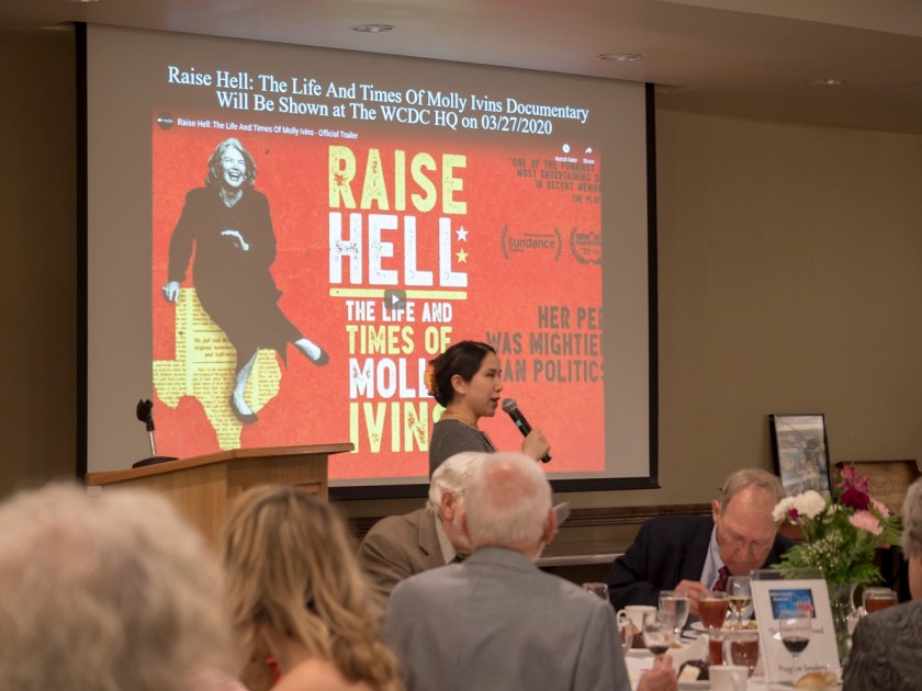 SHSU, LEAP Center, Center for Law Engagement And Politics, Molly Ivins Dinner, Walker County Democratic Party