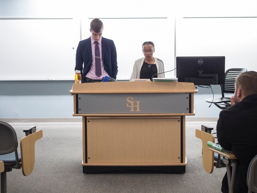 SHSU, LEAP Center, Center for Law Engagement And Politics, Pre-Law Society, PLS, Legal Kats, Kattorneys, South Texas College of Law, Dean Alicia Cramer