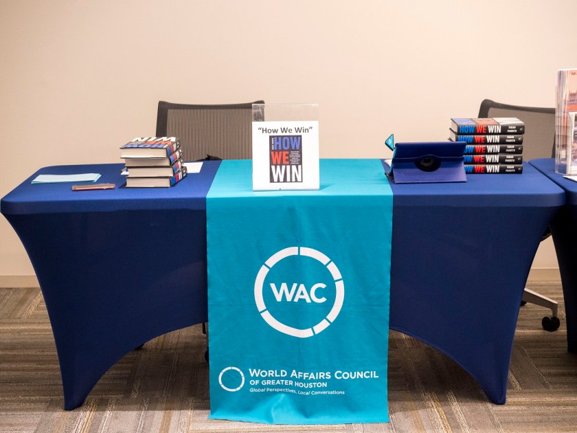 SHSU, LEAP Center, LEAP Ambassadors, Center for Law Engagement And Politics, World Affairs Council--Greater Houston, Farah Pindeth