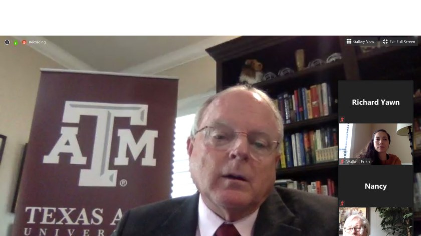 SHSU, LEAP Center, Center for Law Engagement And Politics, COVID, Coronavirus, TAMU, Bush School of Government and Public Service, Scowcroft Institute, Dr. Gerald Parker