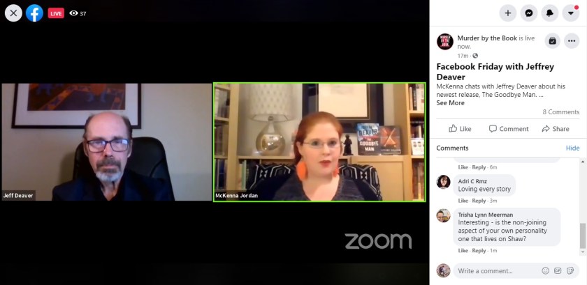 SHSU, LEAP Center, Center for Law Engagement And Politics, Jeffrey Deaver, Murder by the Book, The Goodbye Man