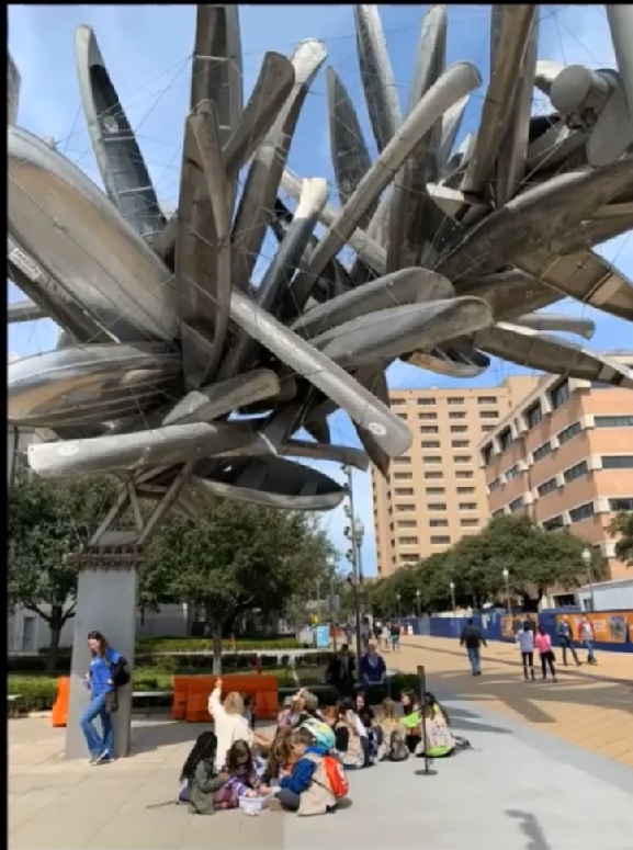 SHSU, UT, University of Texas, Sam Houston State University, LEAP Center, Center for Law Engagement And Politics, Nancy Rubins, Jaime Garza, Landmarks