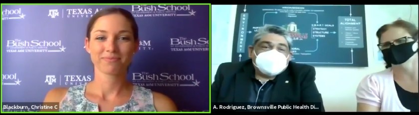SHSU, LEAP Center, Center for Law Engagement And Politics, Texas A&M Bush School, Scowcroft Institute, Dr. Christine Blackburn, Dr. Art Rodriguez, Michelle Jones, Brownsville TX