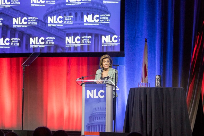 SHSU, LEAP Center, Center for Law Engagement And Politics, National League of Cities Congressional City Conference, Nancy Pelosi