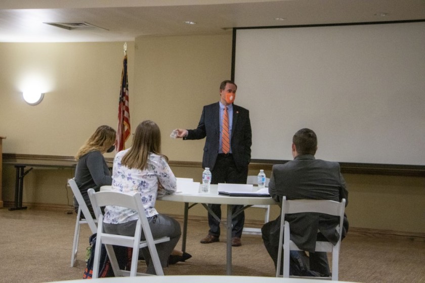 SHSU, LEAP Center, Center for Law Engagement And Politics, Dr. Chris Maynard, Jim Baker