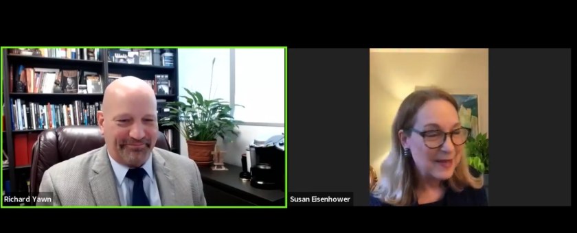 SHSU, LEAP Center, Center for Law Engagement And Politics, LEAP LIVE, Susan Eisenhower, How Ike Led, Dwight Eisenhower