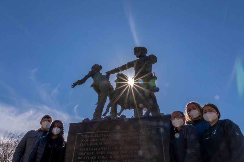 SHSU, LEAP Center, Center for Law Engagement And Politics, Birmingham AL, Kelly Ingram Park