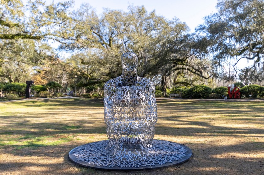 SHSU, LEAP Center, Center for Law Engagement And Politics, New Orleans, NOLA, Besthoff Sculpture Garden, Jaume Plensa