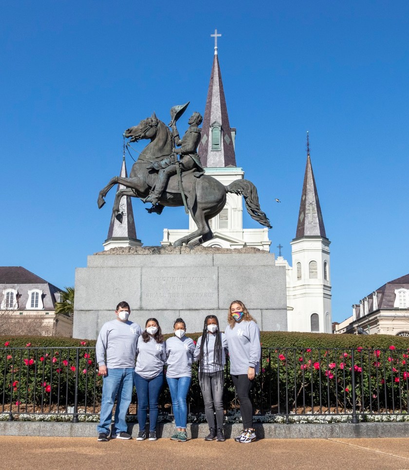 SHSU, LEAP Center, Center for Law Engagement And Politics, NOLA, New Orleans, Jackson Square