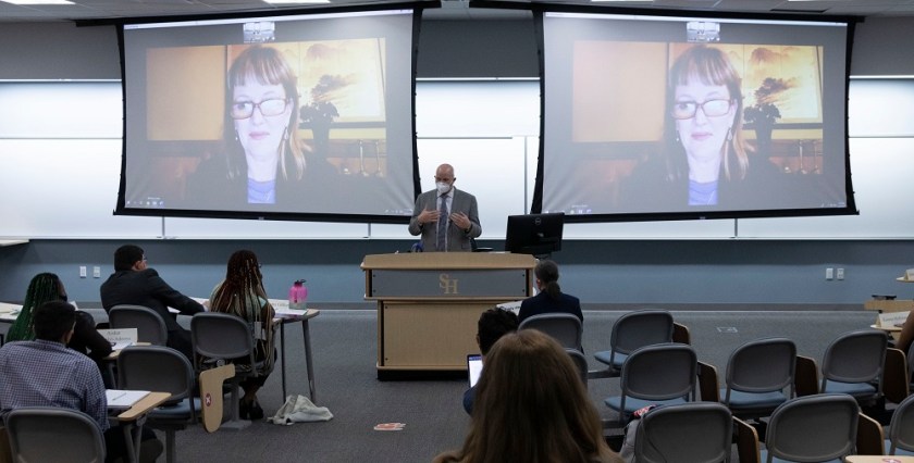 SHSU, Sam Houston State University, Pre Law Society, PLS, Center for Law Engagement And Politics, LEAP Center, Marcy Greer, Alexander Dubose and Jefferson