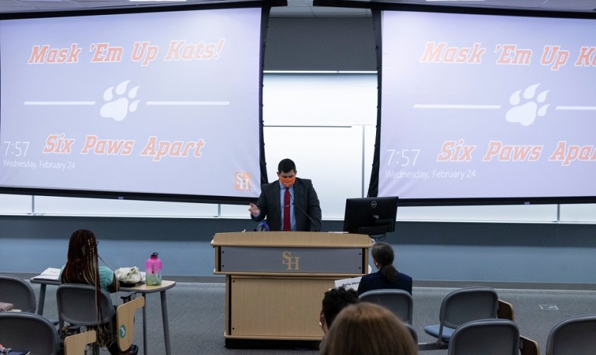 SHSU, Sam Houston State University, Pre Law Society, PLS, Center for Law Engagement And Politics, LEAP Center, Marcy Greer, Alexander Dubose and Jefferson, Quinn Kobrin