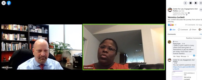 SHSU, LEAP Center, Center for Law Engagement And Politics, Veronica Lockett, Prison, Law, Attorneys