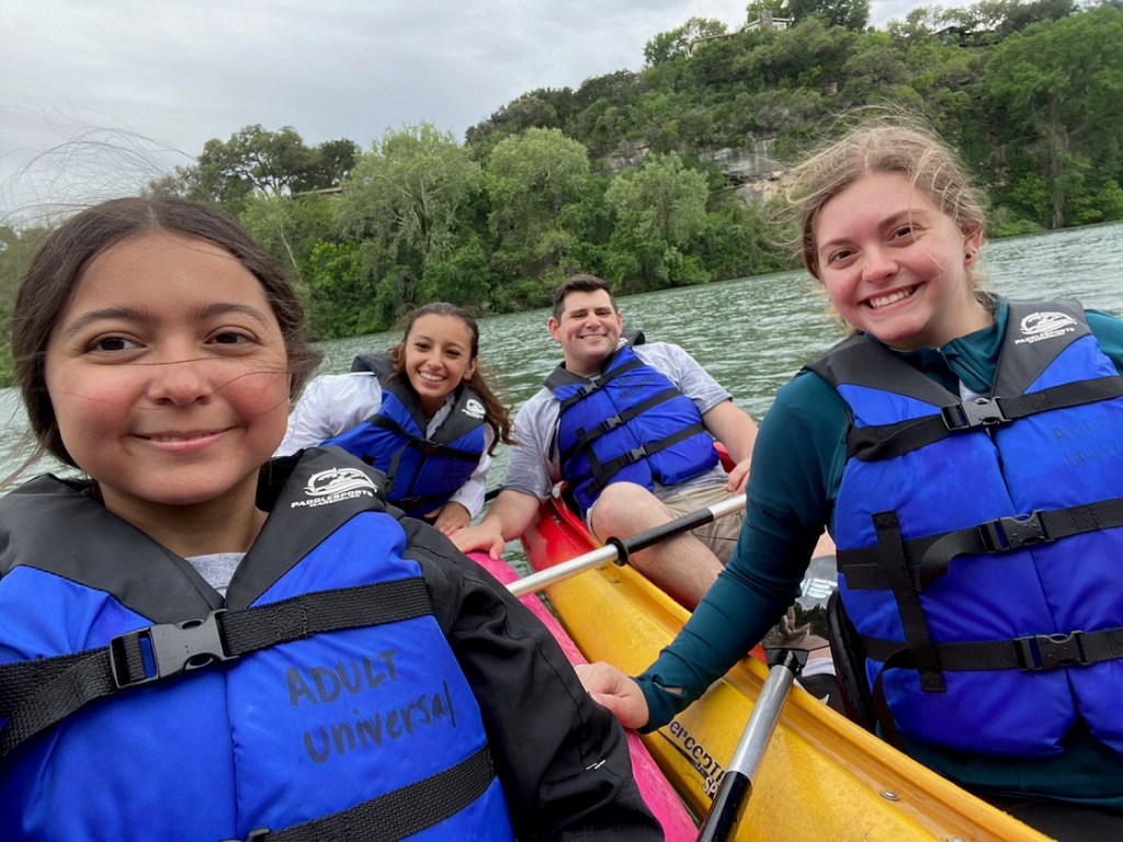 SHSU, LEAP Center, Center for Law Engagement And Politics, Austin TX, ATX, Kayaking